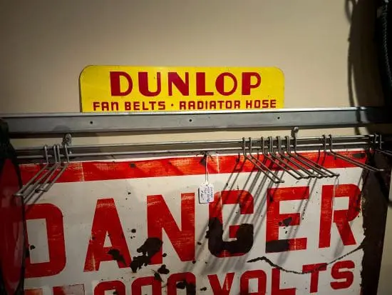 Dunlop Fan Belt Display 345.00 CND