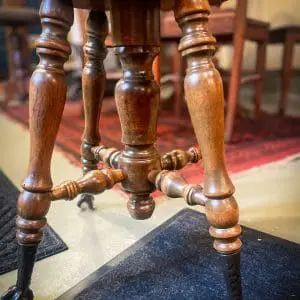 Antique Adjustable Piano Stool - Image 4