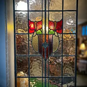 Large Stained Glass Panel - Image 4