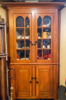 Antique Corner Cabinet Mennonite Ca. 1820 4950.00 CND