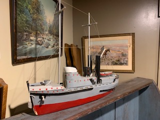 Model Fishing Trawler Ca. 1920