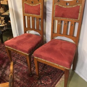 Arts and Crafts chairs ca 1900