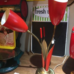 Cat Tail Lamp Mid Century