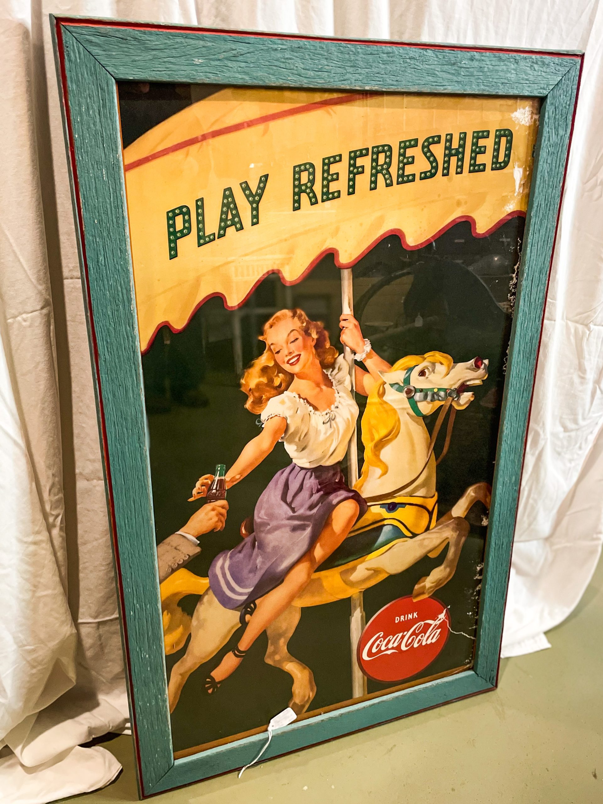 Vintage Coca Cola poster