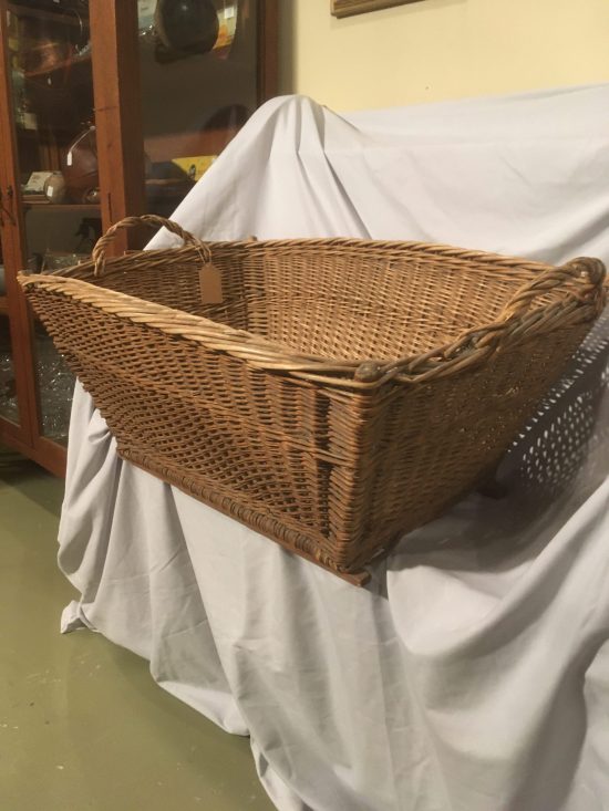 Doukhobor/Mennonite Laundry basket Ca 1910 250.00 CND