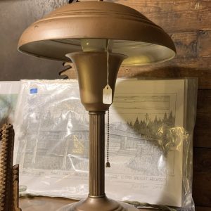 Art Deco Mushroom Lamp 1930s-40s.