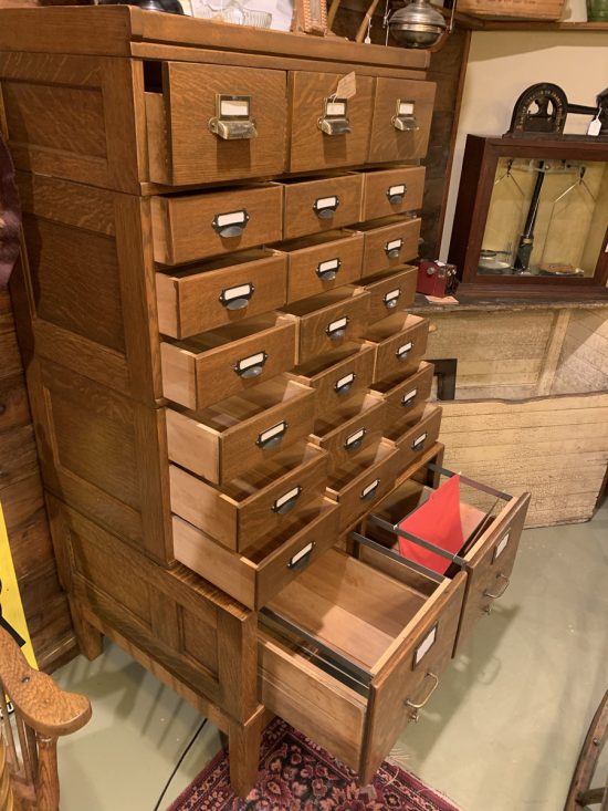 Antique apothecary stacking Cabinet 4500.00 CND