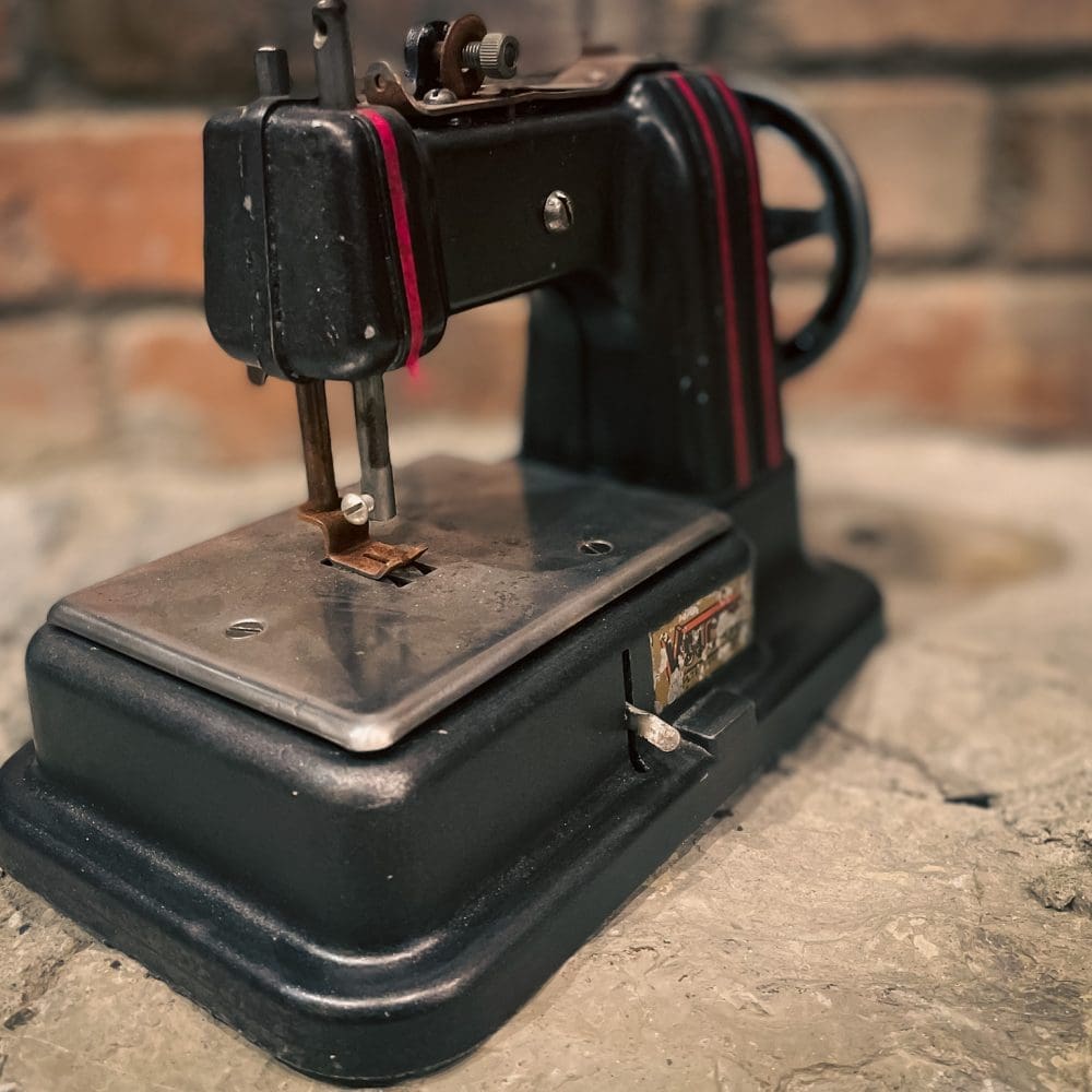 Vulcan Toy Sewing Machine Archer's Antiques