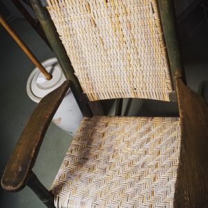 Herringbone Rocking Chair
