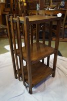 Arts and Crafts Bookcase / Bathroom stand Ca 1920.