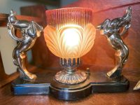 Gazelle Art Deco Radio Lamp 1930s