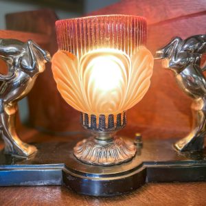 Gazelle Art Deco Radio Lamp 1930s 495.00 CND