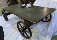 Industrial Wagon Coffee Table