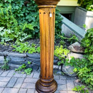 Arts and Crafts Roman Column Plant Stand