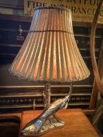 Art Deco Crane Lamp