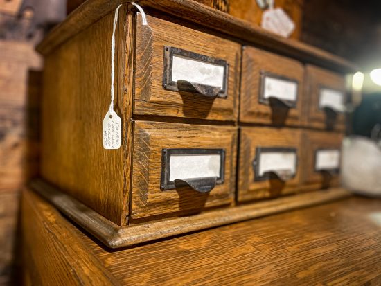 Oak Multi-drawer cabinet