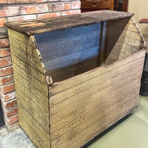 Antique Firewood storage box. 745.00 CND