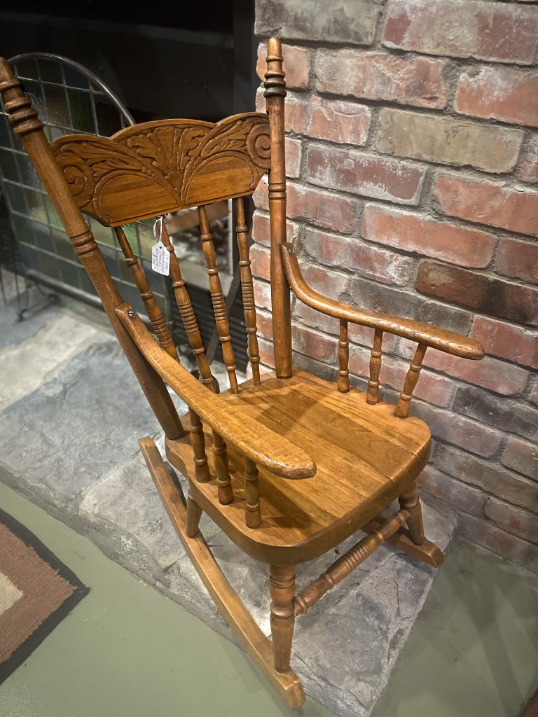 Antique Child's Rocking Chair. 235.00 CND