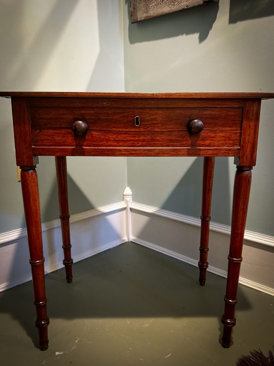 Antique Mahogany Occasion Table. 595.00CND