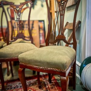Antique Art Nouveau chairs