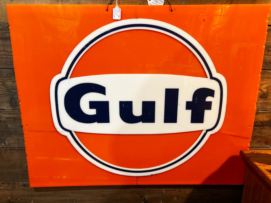 Gulf Oil Sign ca1970.
