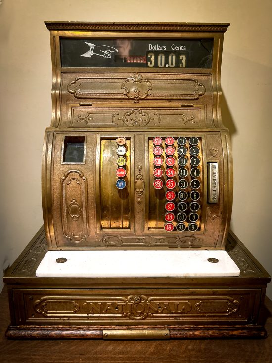 Antique National Cash Register. 1095.00 CND