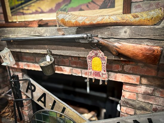 Antique Double Barrel Shotgun