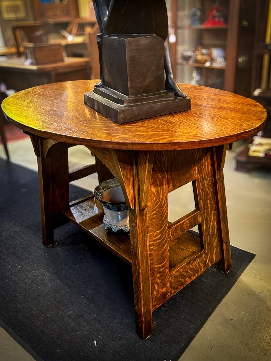 Limbert Oak Library Table $3400.00 CAD