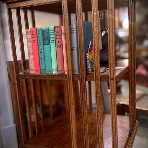 Antique Oak Revolving Bookcase