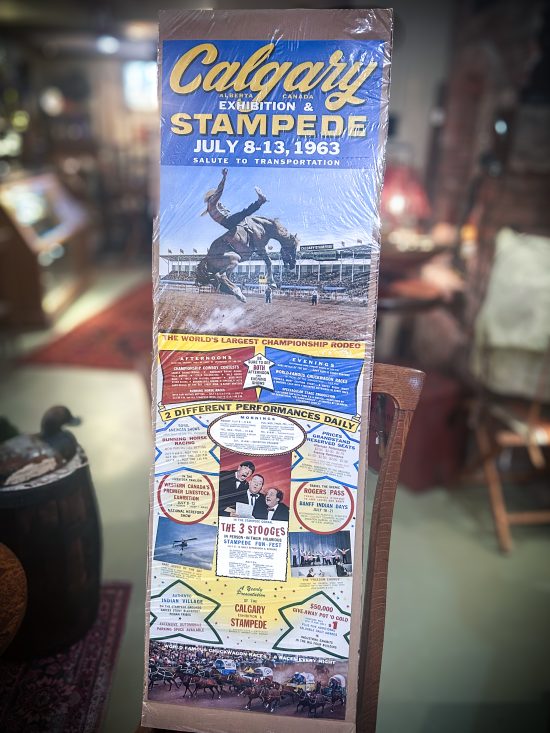 1963 Calgary Stampede Poster