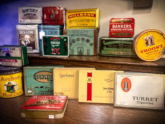 Vintage Cigarette Tins