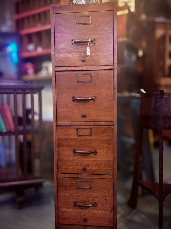 Oak Filing Cabinet ca1915