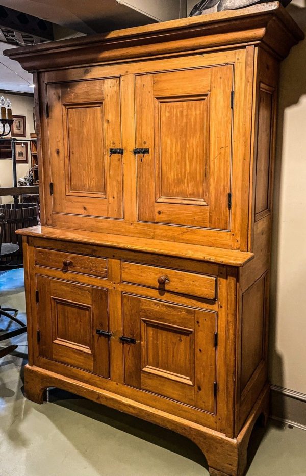 Antique Pine Cupboard 1808