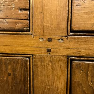 Antique Pine Cupboard 1808 - Image 5