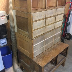 Antique apothecary stacking Cabinet - Image 3