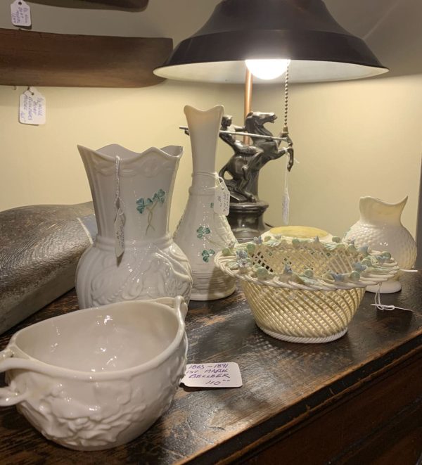 Belleek pottery 1891 -1960s.