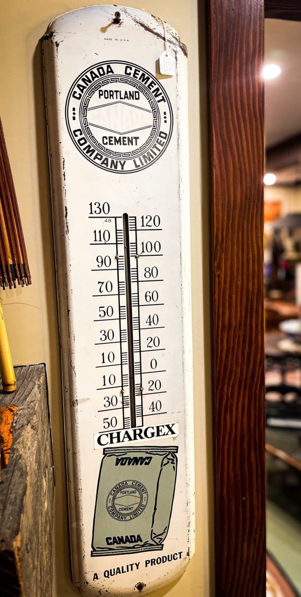 Canada Cement Company Thermometer