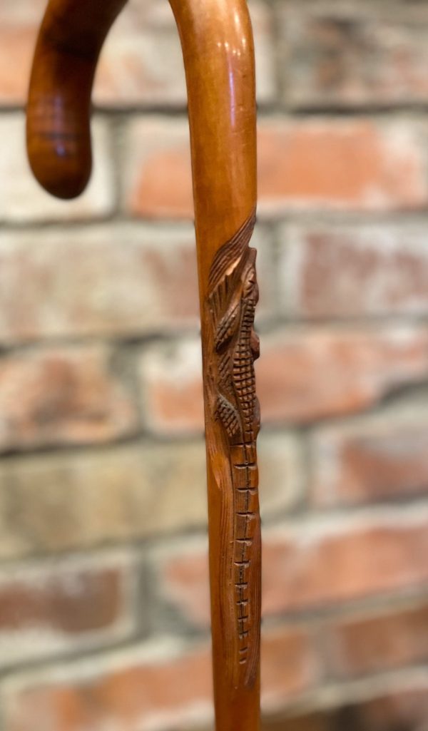 Vintage Crocodile Cane