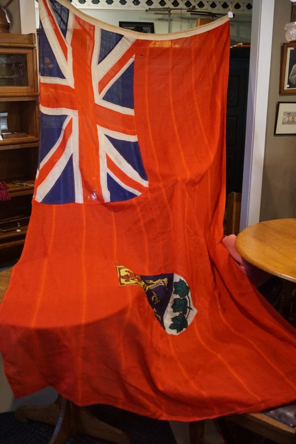 Vintage Canadian Nautical Ensign