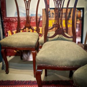 Antique Art Nouveau chairs - Image 3