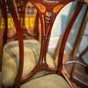 Antique Art Nouveau chairs - Image 5