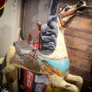 "The Stargazer" Carousel Horse - Image 6