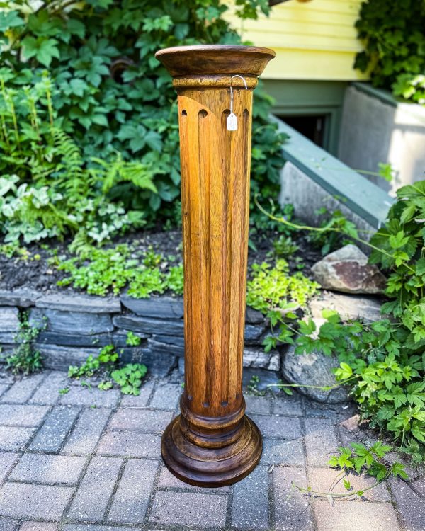 Roman Column Plant Stand