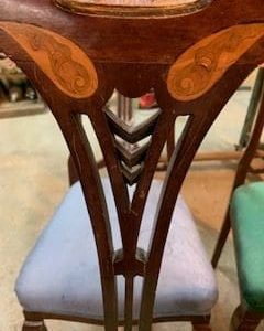 Antique Art Nouveau chairs - Image 2