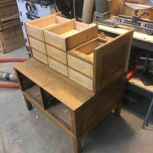 Antique apothecary stacking Cabinet - Image 4