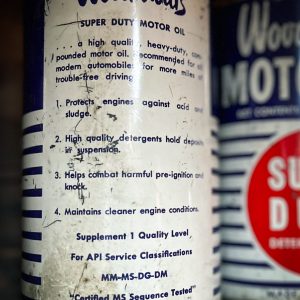 Woodward's Motor Oil Can - Image 2