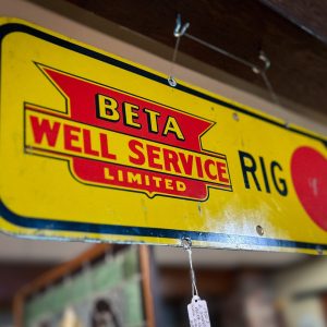 Vintage Beta Well Sign - Image 2