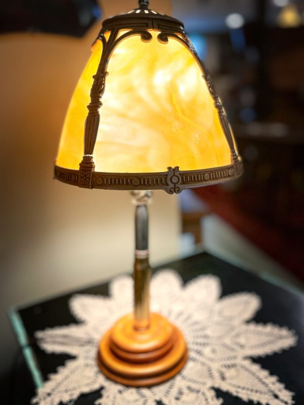 Trench Art Bullet Lamp