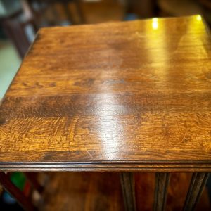 Antique Oak Revolving Bookcase - Image 3