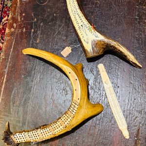 Antique Antler Crib Boards Contact for pricing